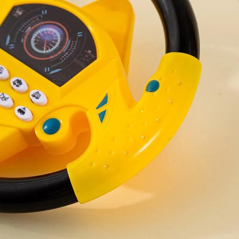 Kids Musical Steering Wheel Stroller Driving Toy by HitMyNeed