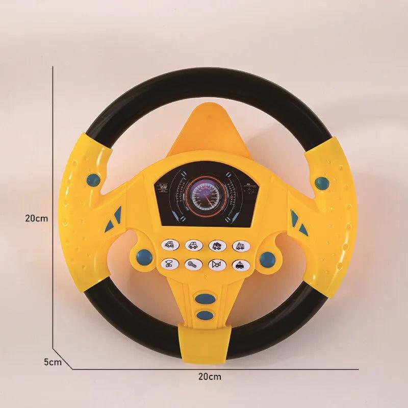 Kids Musical Steering Wheel Stroller Driving Toy by HitMyNeed