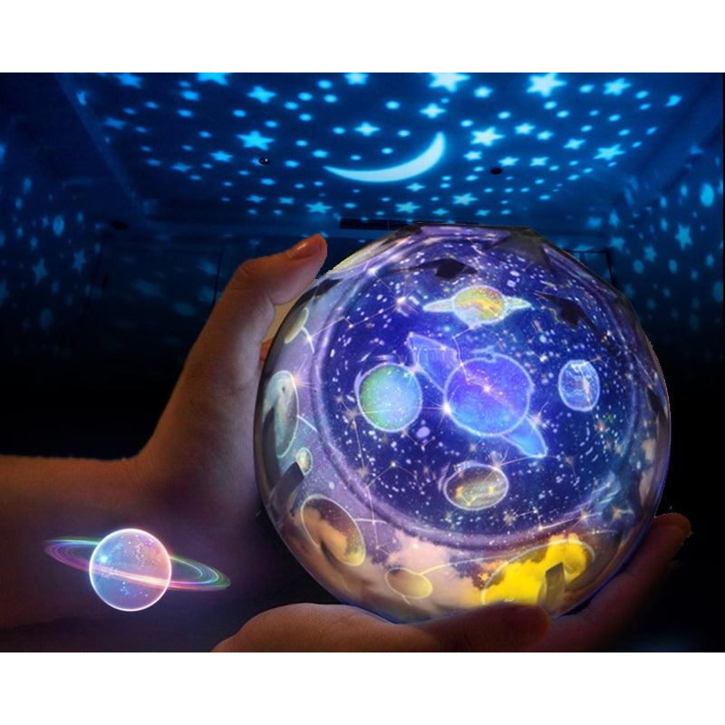 Kids Night Light Projector with Rotating Galaxy by HitMyNeed