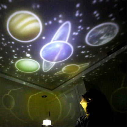 Kids Night Light Projector with Rotating Galaxy by HitMyNeed