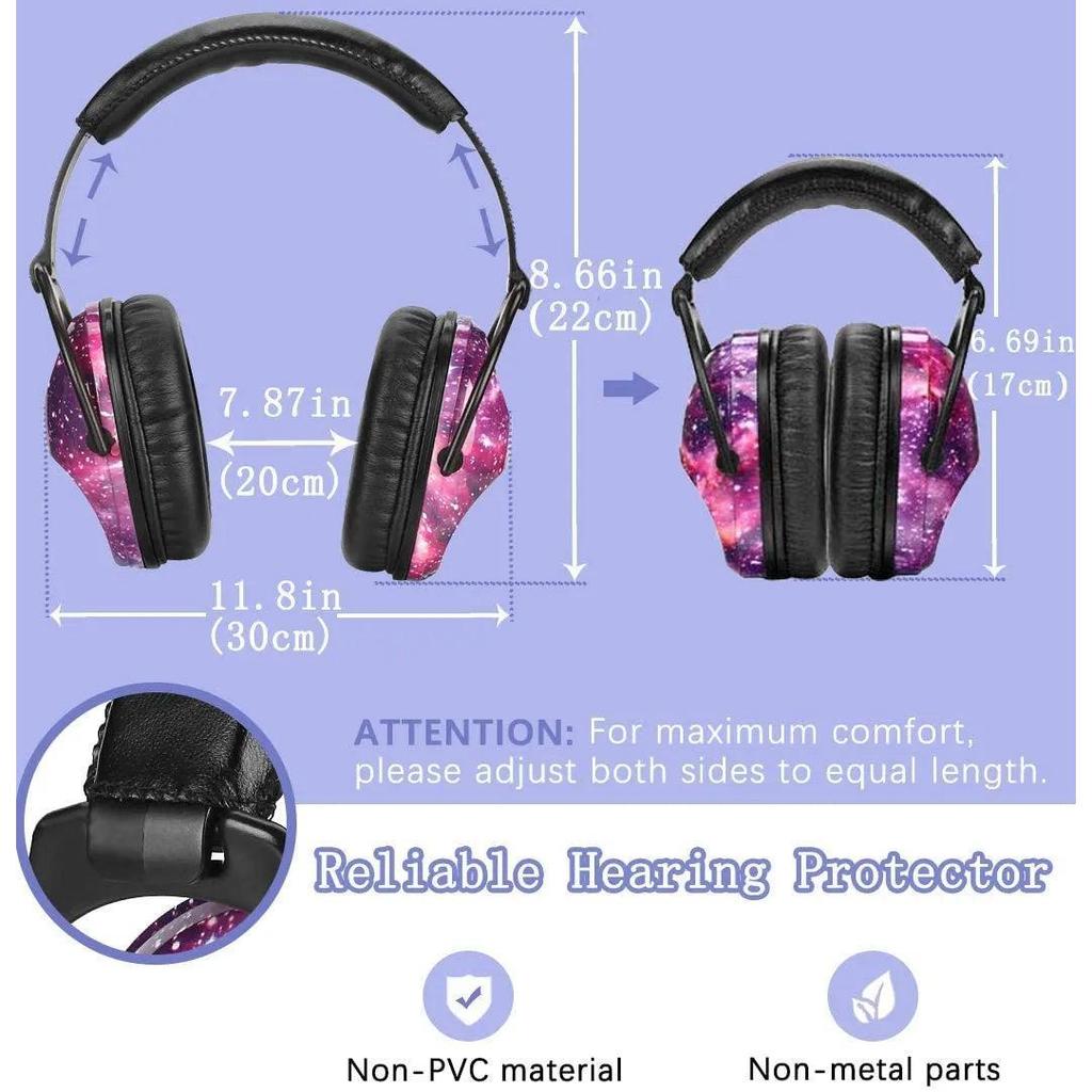 Kids Noise Reduction Ear Muffs for Hearing Protection by HitMyNeed