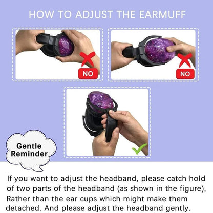 Kids Noise Reduction Ear Muffs for Hearing Protection by HitMyNeed