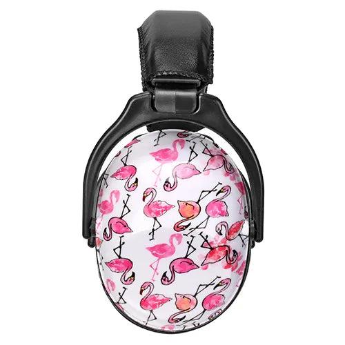 Kids Noise Reduction Ear Muffs for Hearing Protection flamingo by HitMyNeed
