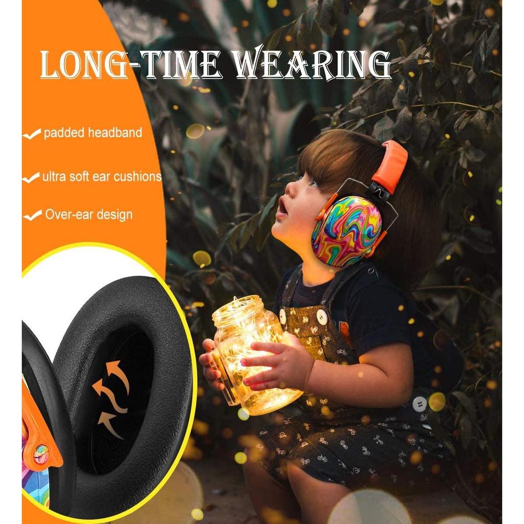 Kids Noise Reduction Earmuffs NRR 25dB Adjustable by HitMyNeed