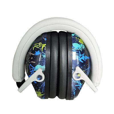 Kids Noise Reduction Earmuffs NRR 25dB Adjustable white by HitMyNeed