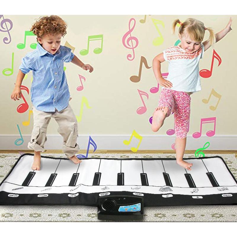 Kids Piano Mat Musical Floor Toy 110 x 36 cm by HitMyNeed