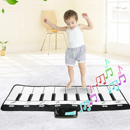 Kids Piano Mat Musical Floor Toy 110 x 36 cm by HitMyNeed