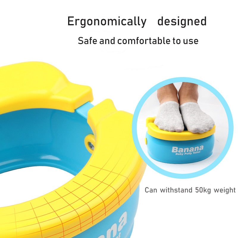 Kids Portable Travel Potty with Waste Bags by HitMyNeed