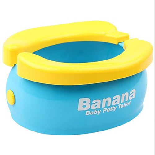 Kids Portable Travel Potty with Waste Bags banana-toilet by HitMyNeed