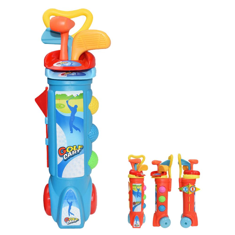 Kids Pretend Golf Toy Set with Trolley Case by HitMyNeed