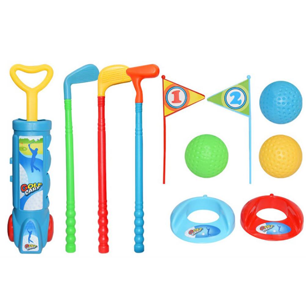 Kids Pretend Golf Toy Set with Trolley Case by HitMyNeed