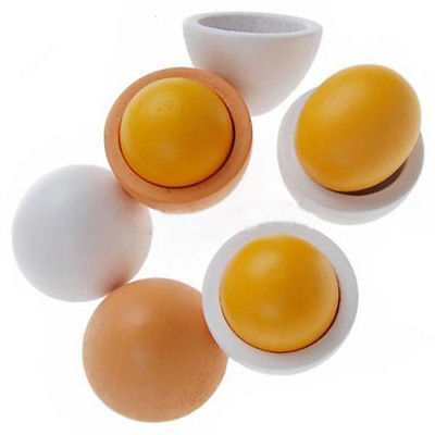 Kids Pretend Play Egg Set with Carton Box (6pcs) by HitMyNeed