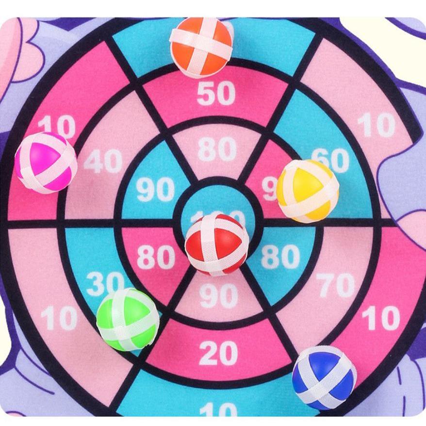 Kids Rabbit Dart Board with Sticky Balls by HitMyNeed
