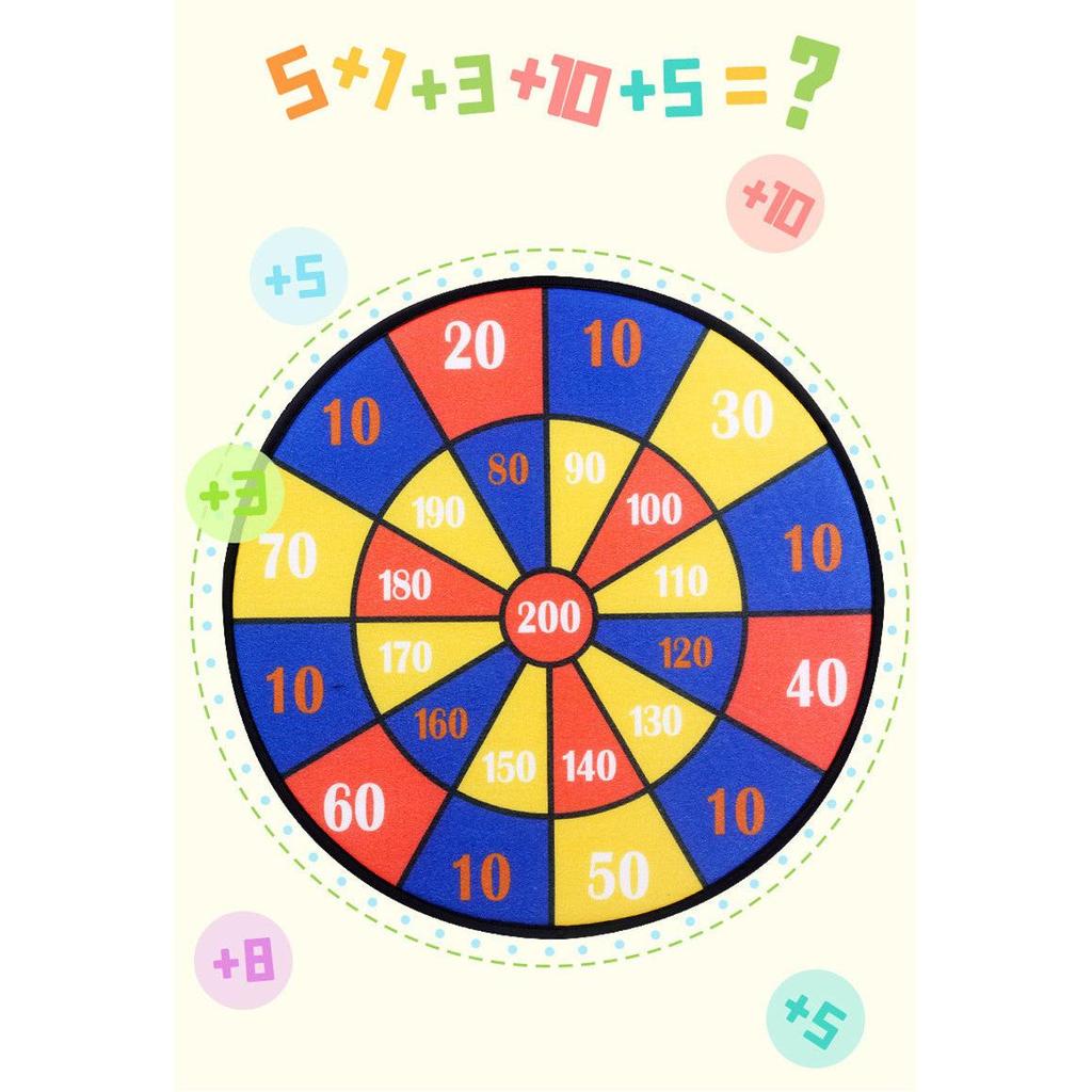 Kids Rabbit Dart Board with Sticky Balls by HitMyNeed