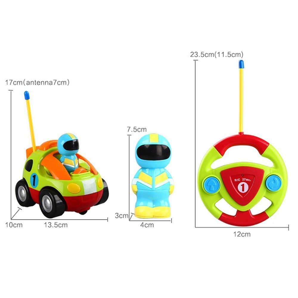 Kids Remote Control Car with Lights and Sounds by HitMyNeed