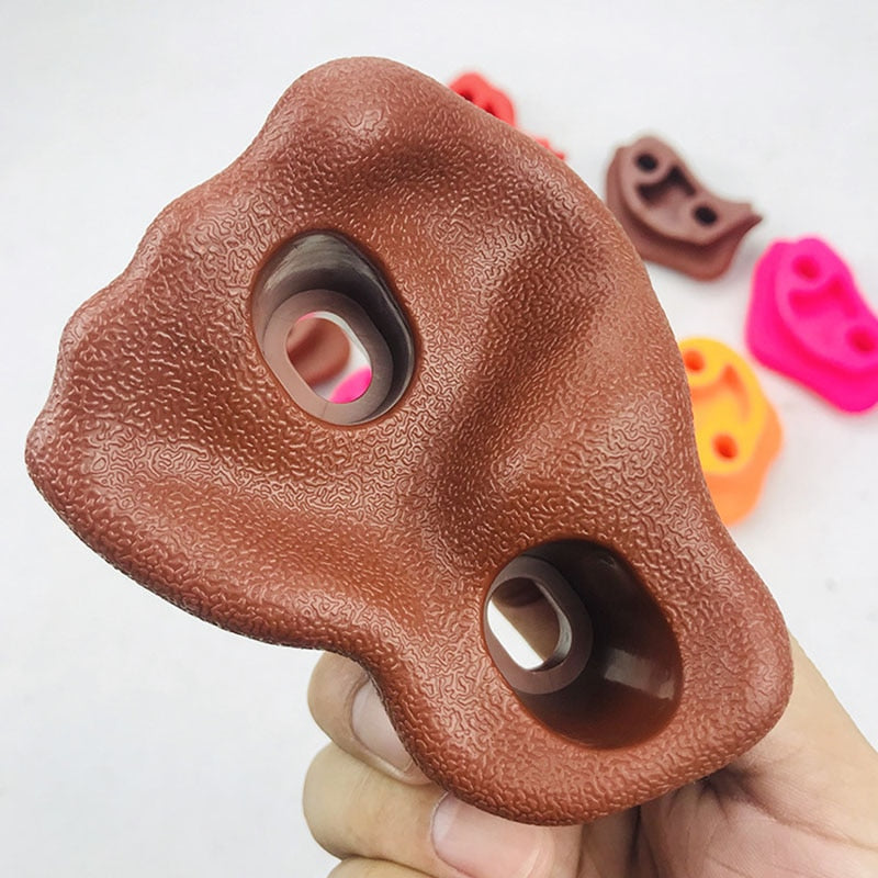 Kids Rock Climbing Holds Set with Mounting Screws by HitMyNeed