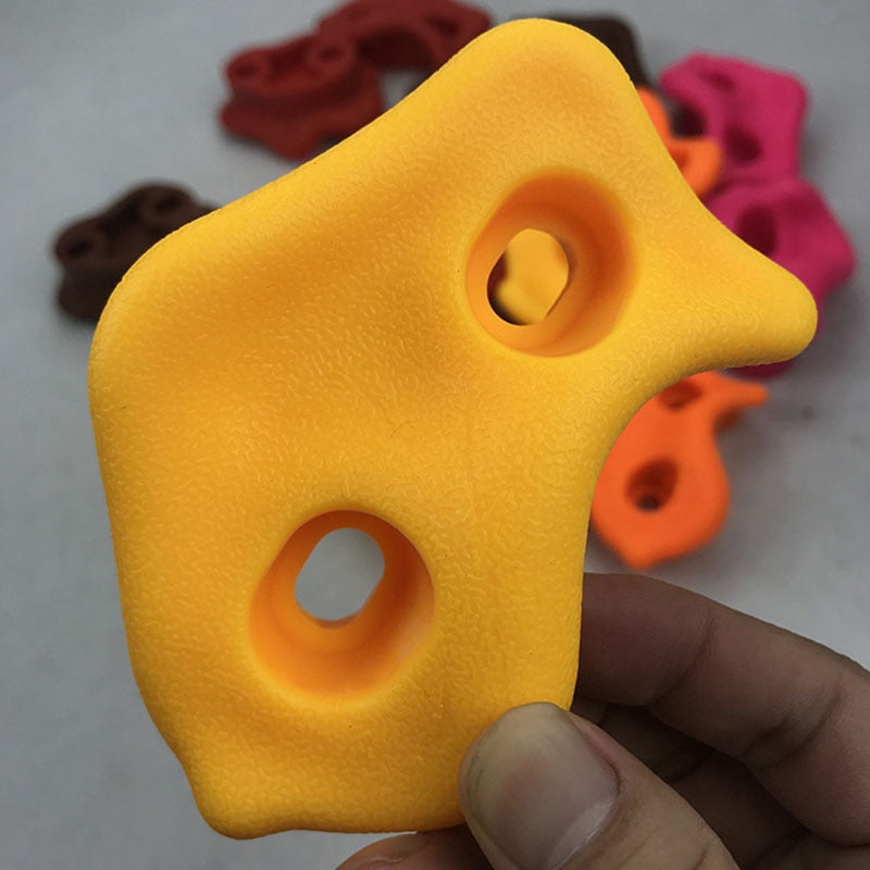Kids Rock Climbing Holds Set with Mounting Screws by HitMyNeed