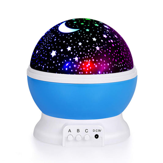 Kids Rotating Night Light Star Projector Lamp by HitMyNeed