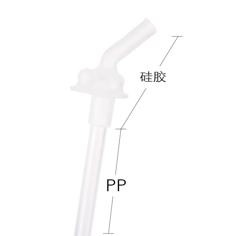 Kids Sippy Cup with Silicone Straw, 400ml by HitMyNeed
