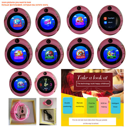 Kids Smartwatch with GPS, WiFi & Camera Tracker by HitMyNeed