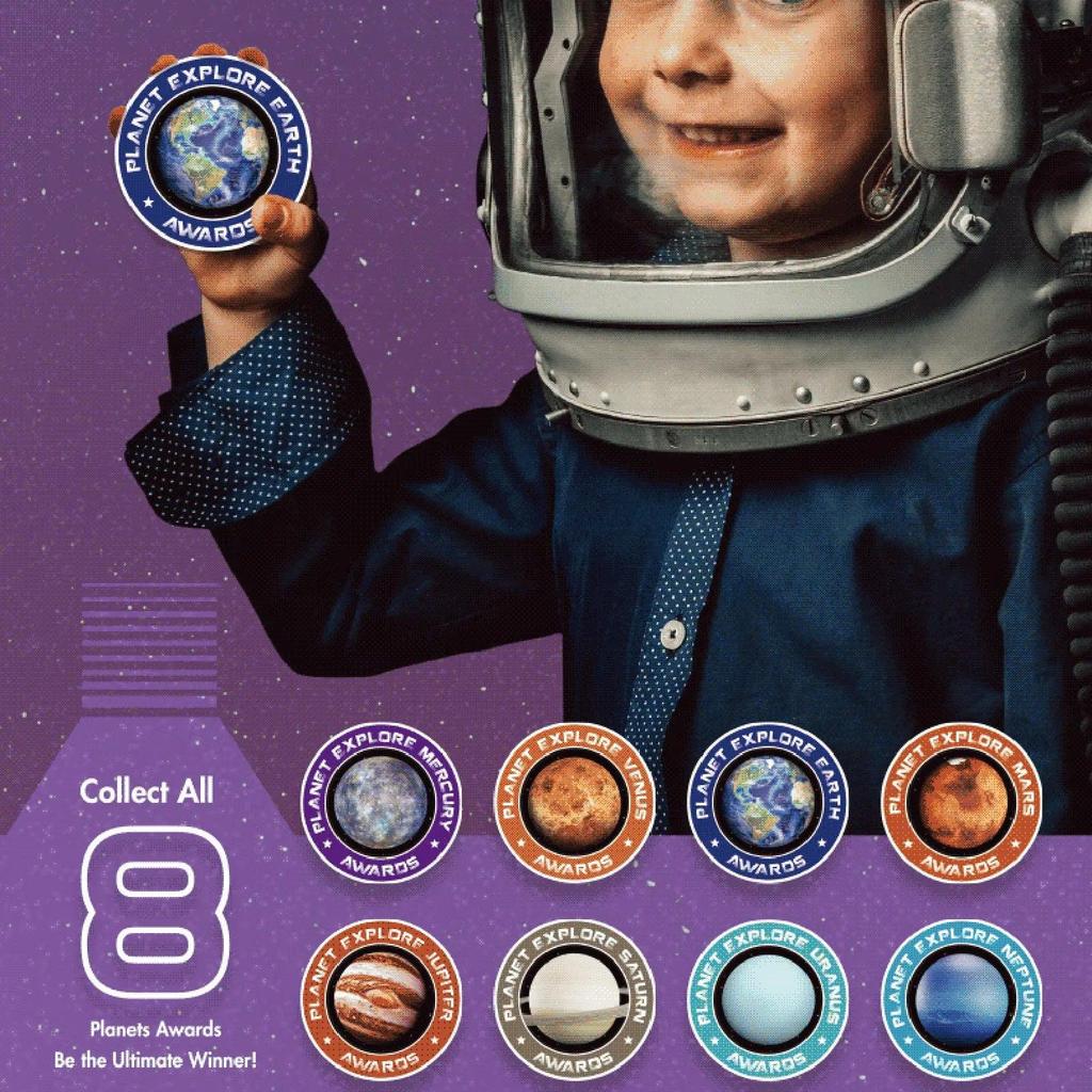 Kids Solar System Gemstone Dig & Excavation Kit by HitMyNeed