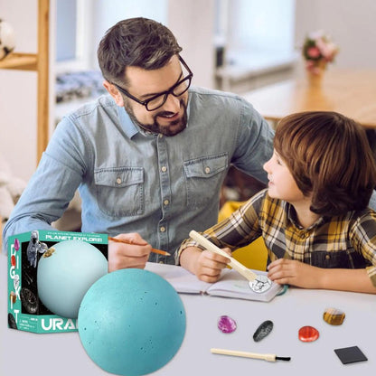 Kids Solar System Gemstone Dig & Excavation Kit by HitMyNeed