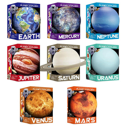 Kids Solar System Gemstone Dig & Excavation Kit by HitMyNeed