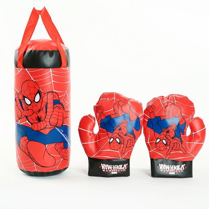 Kids Spider-Man Punching Bag and Boxing Gloves Set by HitMyNeed