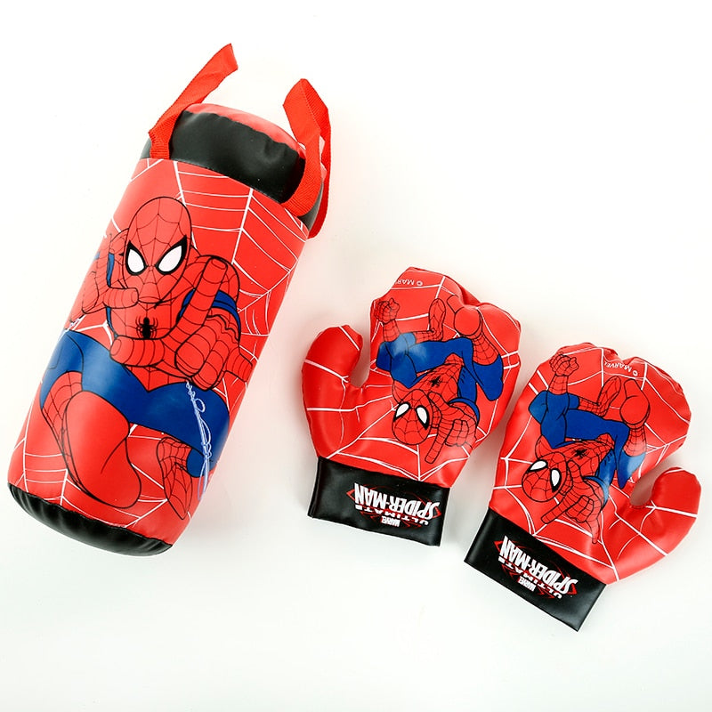 Kids Spider-Man Punching Bag and Boxing Gloves Set by HitMyNeed
