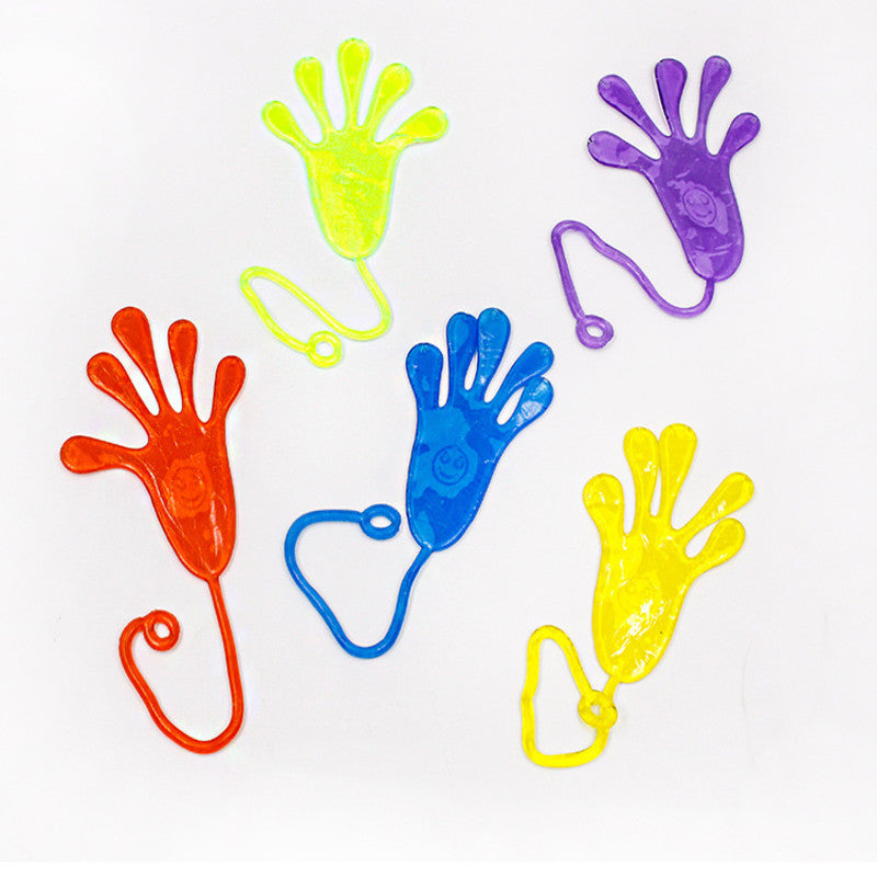 Kids Stretchy Sticky Hand Toys 10 Pack by HitMyNeed
