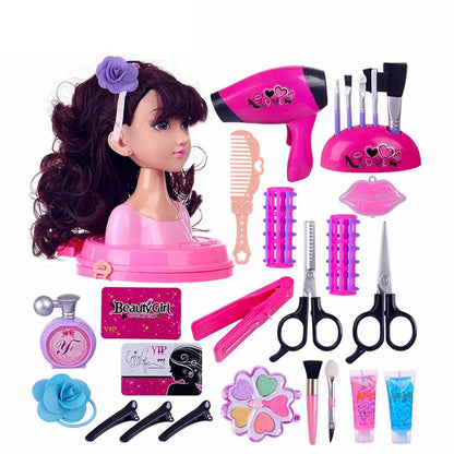 Kids Styling Head Doll Hair and Makeup Playset by HitMyNeed