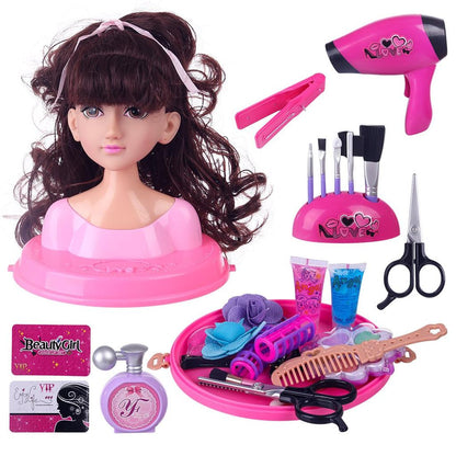 Kids Styling Head Doll Hair and Makeup Playset by HitMyNeed