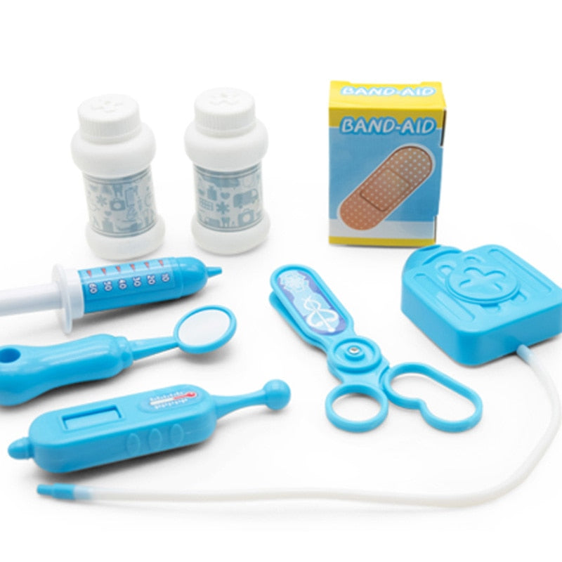 Kids Toy Doctor Kit Backpack with Lights & Sounds by HitMyNeed