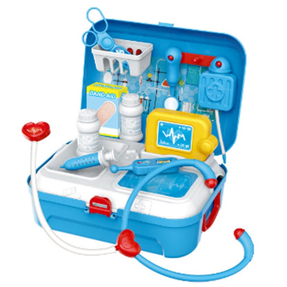 Kids Toy Doctor Kit Backpack with Lights & Sounds by HitMyNeed