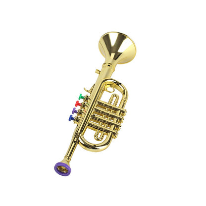 Kids Toy Trumpet Plastic Musical Instrument by HitMyNeed