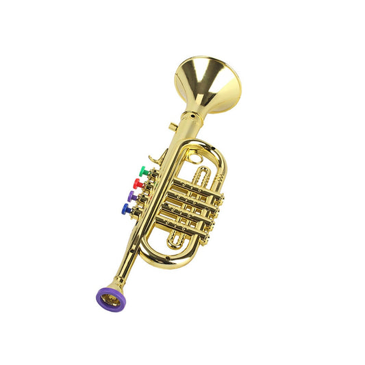 Kids Toy Trumpet Plastic Musical Instrument by HitMyNeed