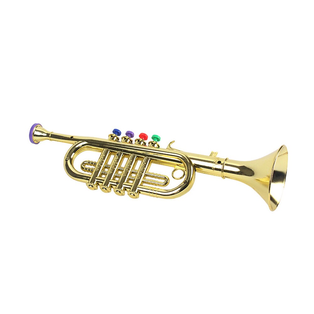 Kids Toy Trumpet Plastic Musical Instrument by HitMyNeed