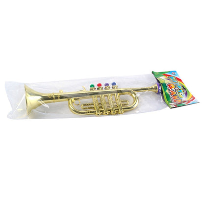 Kids Toy Trumpet Plastic Musical Instrument by HitMyNeed