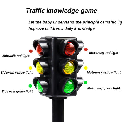 Kids Traffic Light & Parking Scene Learning Toy by HitMyNeed