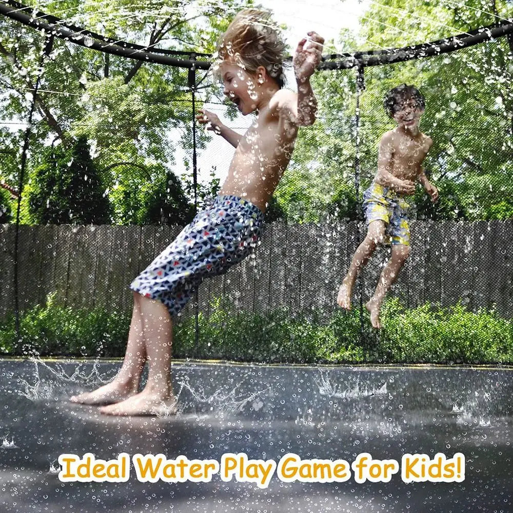 Kids Trampoline & Pool Outdoor Water Sprinkler 12m by HitMyNeed