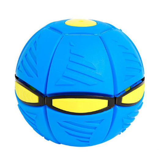 Kids UFO Transforming Disc Ball Outdoor Toy blue-no-led by HitMyNeed