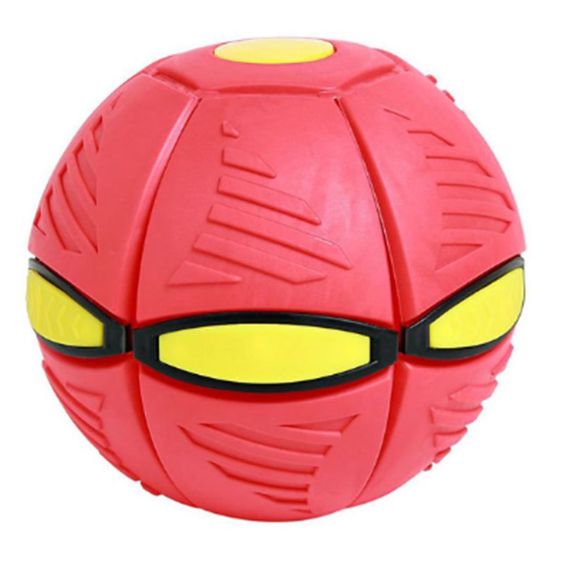 Kids UFO Transforming Disc Ball Outdoor Toy red-no-led by HitMyNeed
