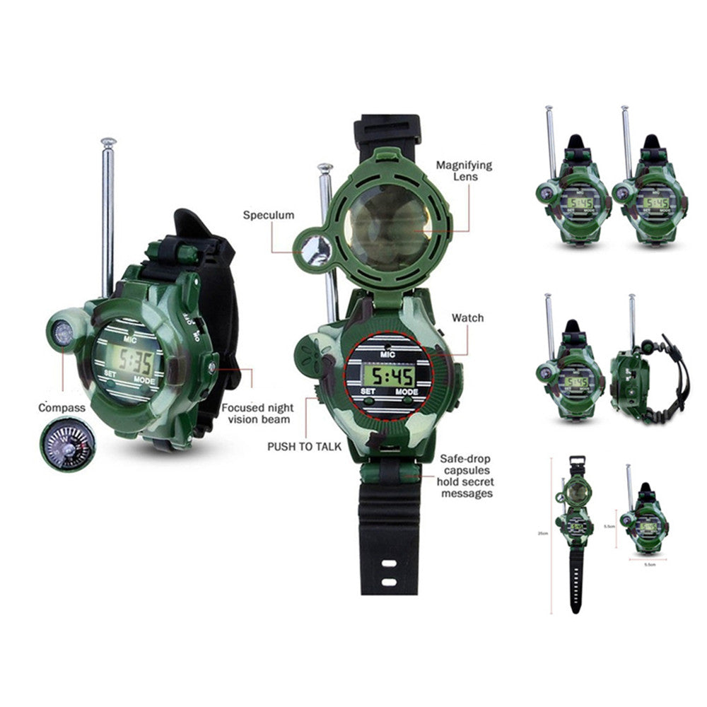 Kids Walkie Talkie Watch Two-Way Radio Set by HitMyNeed
