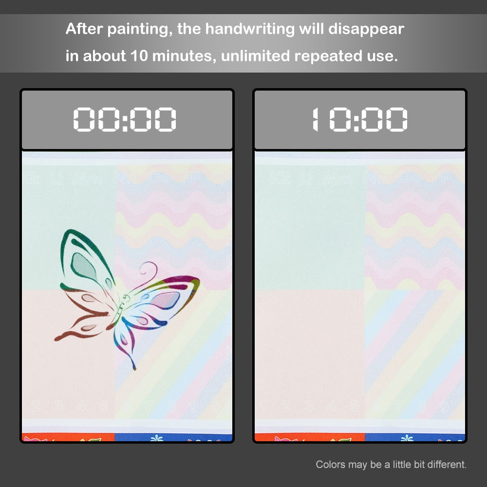 Kids Water Drawing Cloth Mat with Magic Pen by HitMyNeed