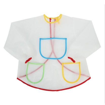 Kids Waterproof Painting Apron with Pockets by HitMyNeed