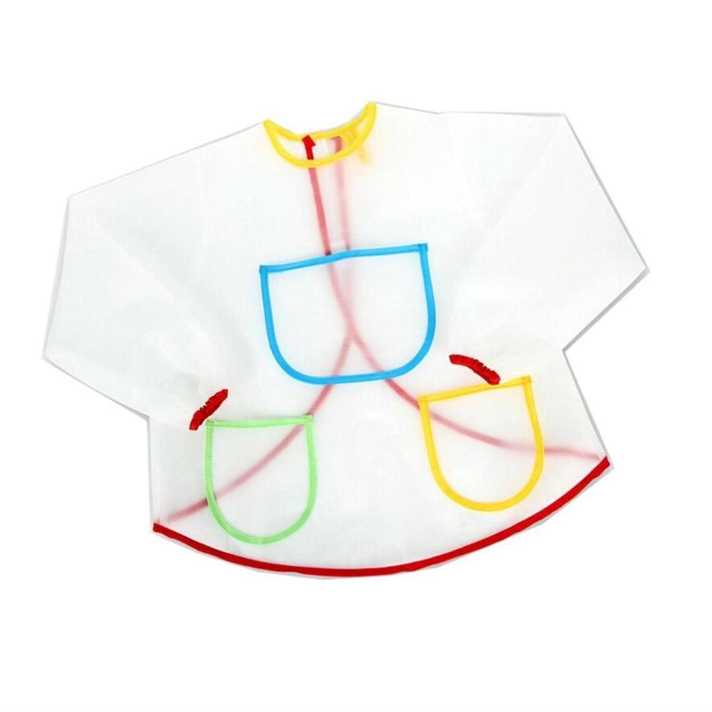 Kids Waterproof Painting Apron with Pockets by HitMyNeed