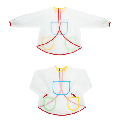 Kids Waterproof Painting Apron with Pockets by HitMyNeed
