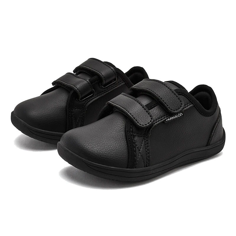 Kids Wide Toe Barefoot Minimalist Sneakers black 35.0 by HitMyNeed