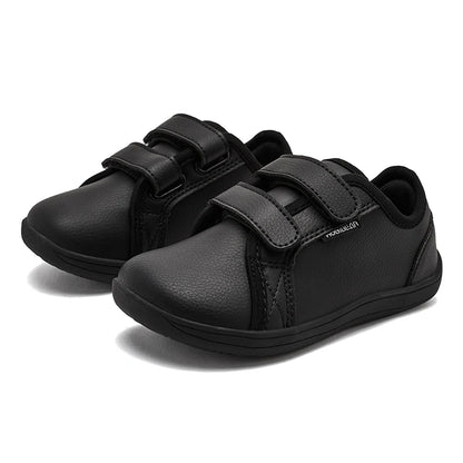 Kids Wide Toe Barefoot Minimalist Sneakers black 35.0 by HitMyNeed