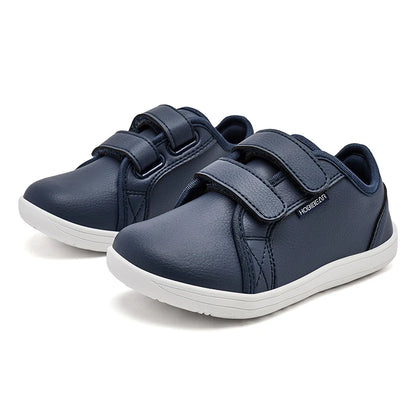 Kids Wide Toe Barefoot Minimalist Sneakers navy-blue 35.0 by HitMyNeed